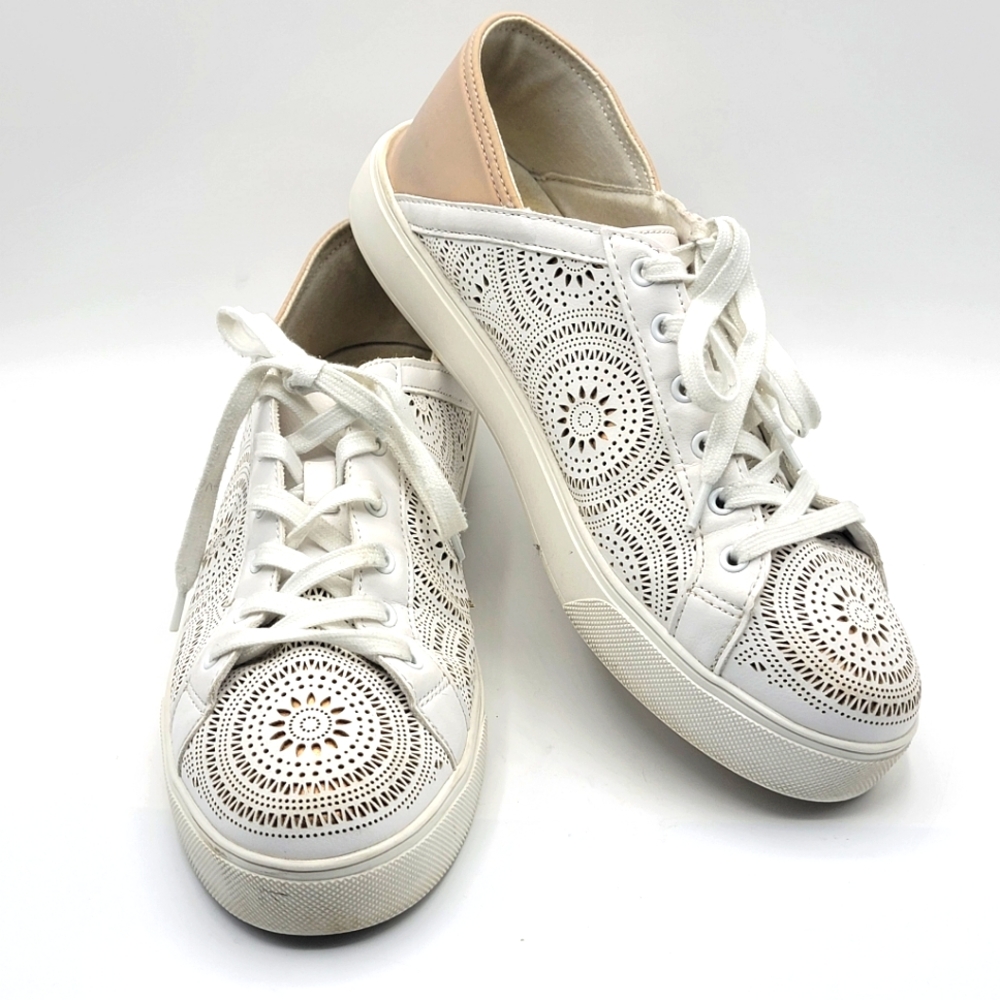 ALDO Women's Stepanie Embellished Lace-Up Sneakers Size 11 #1360